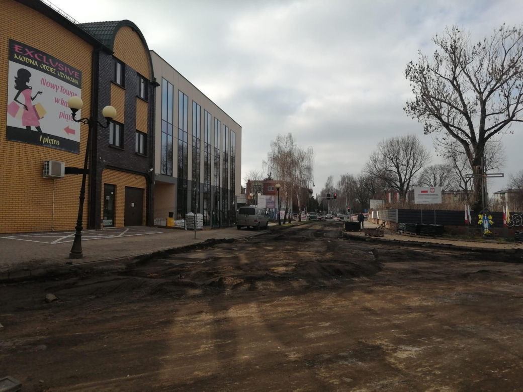 Utrudnienia w centrum Siedlec. Ruszył remont Cmentarnej i Niedziałka.