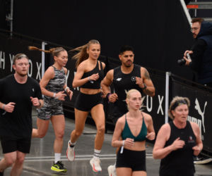 Anna Lewandowska z przystojnym Latynosem na zawodach Hyrox