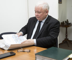 Tu będzie siedział Kaczyński