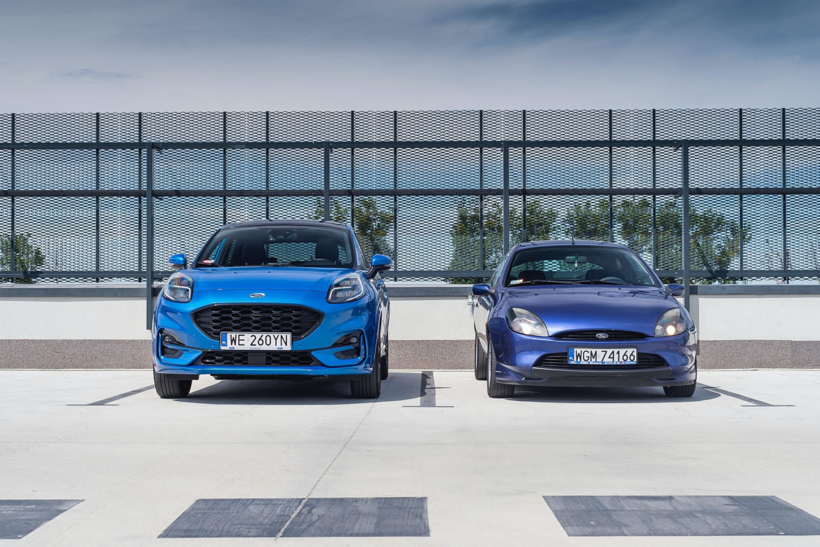 Ford Puma 1.0 EcoBoost mHEV 155 KM ST Line X & Ford Puma 1.4 16V 90 KM