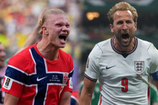 Erling Haaland kontra Harry Kane w walce o półfinał mundialu. Co za bitwa kapitanów!
