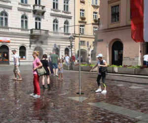 Uruchumiono kurtyny wodne