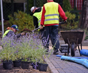 Budowa węzła Głębokie - wrzesień 2021