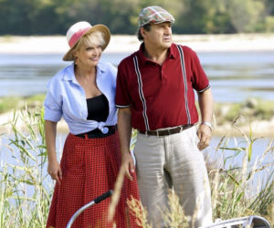 Barwy szczęścia odc. 1988. Jerzy (Bronisław Wrocławski), Małgorzata (Adrianna Biedrzyńska)