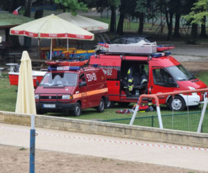 Dwulatek utonął w jeziorze