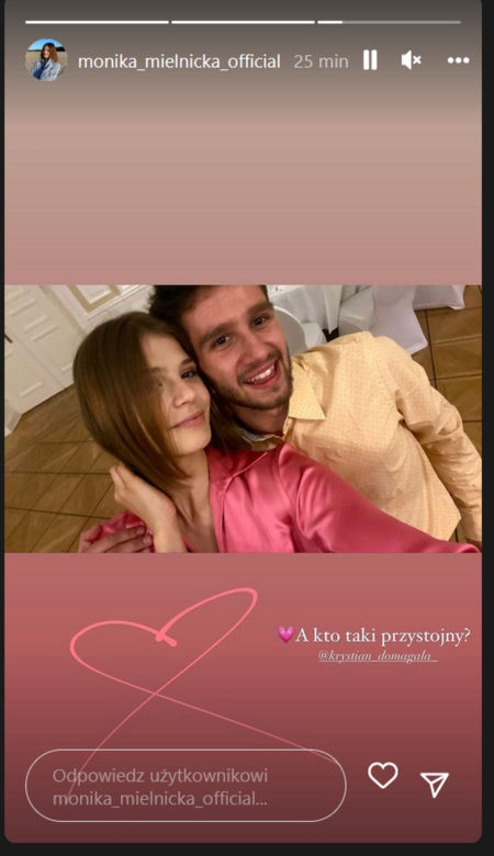Impreza gwiazd M jak miłość. Monika Mielnicka, Krystian Domagała
