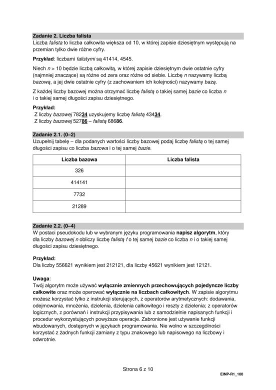 Matura 2025 informatyka rozszerzona - arkusz CKE 14.05.2025 - Formuła 2015