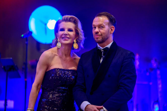 Katarzyna Madera i Joanna Racewicz na balu w Londynie