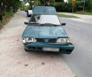 Olsztyn: 100-letni kierujący doprowadził do kolizji drogowej