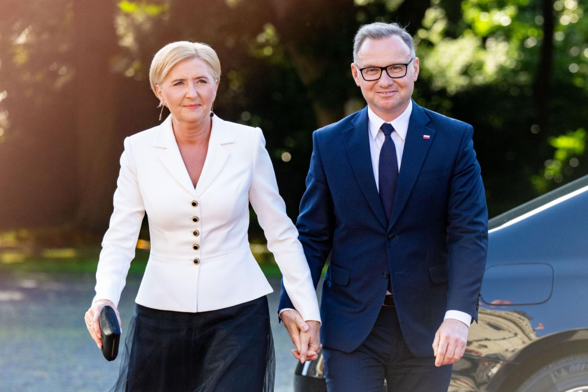 Agata Duda i Andrzej Duda