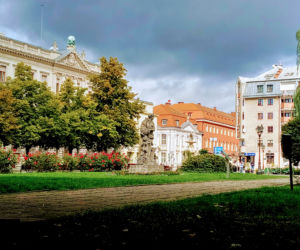 Plac Orła Białego w przeddzień rozpoczęcia przebudowy