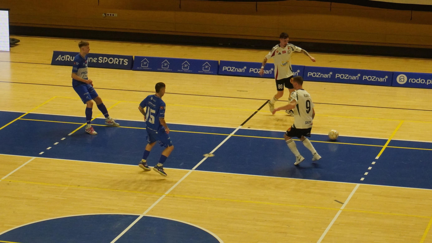 Drużyna Wiary Lecha - Legia Warszawa w 1/16 Pucharu Polski w futsalu