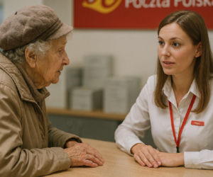 Starsza pani mogła stracić oszczędności życia. Uratowała ją pani z okienka
