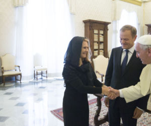 DONALD TUSK Małgorzata Tusk papież Franciszek
