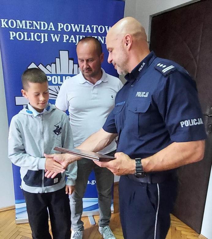 10-letni Damian uratował życie mężczyzny