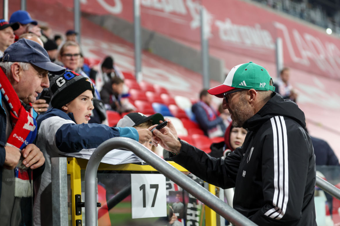 Górnik Zabrze - Legia Warszawa: Zdjęcia kibiców i zawodników z hitu 13. kolejki PKO BP Ekstraklasy