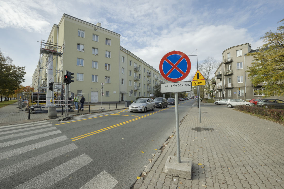 Kierowcy głupieją na Grenadierów przez remont wodociągowców