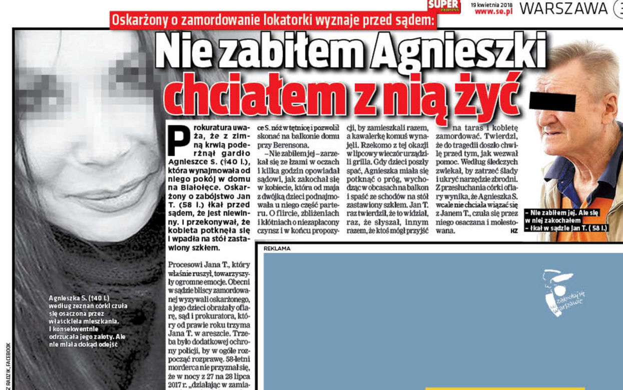 Zadźgał Agnieszkę, bo go odrzuciła. Sukces prokuratury