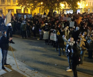Strajk Kobiet na placu Wolności