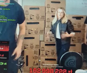 Małgorzata Kożuchowska u Łatwoganga