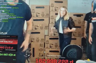 Małgorzata Kożuchowska u Łatwoganga