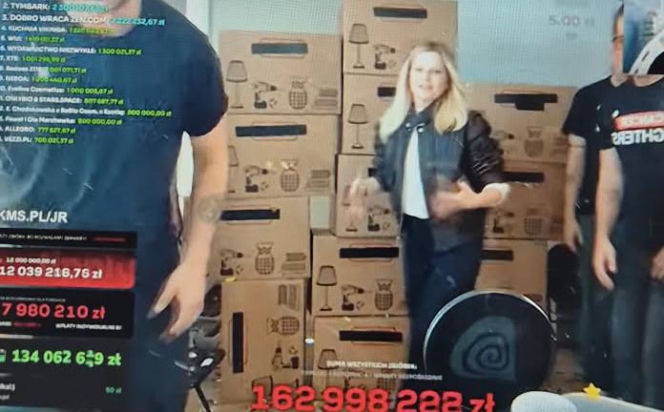 Małgorzata Kożuchowska u Łatwoganga