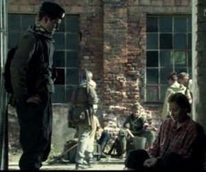Czas honoru Powstanie odc. 6. Twardy (Grzegorz Daukszewicz), Wanda (Magdalena Różczka)