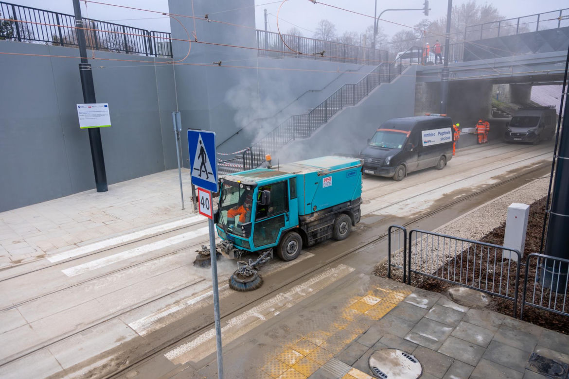 Tramwaj na Kasprzaka w Warszawie