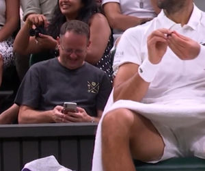 Novak Djokovic przestraszył dziewczynę