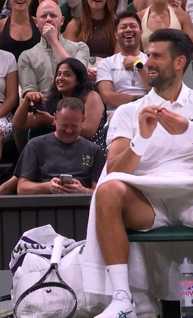 Novak Djokovic przestraszył dziewczynę