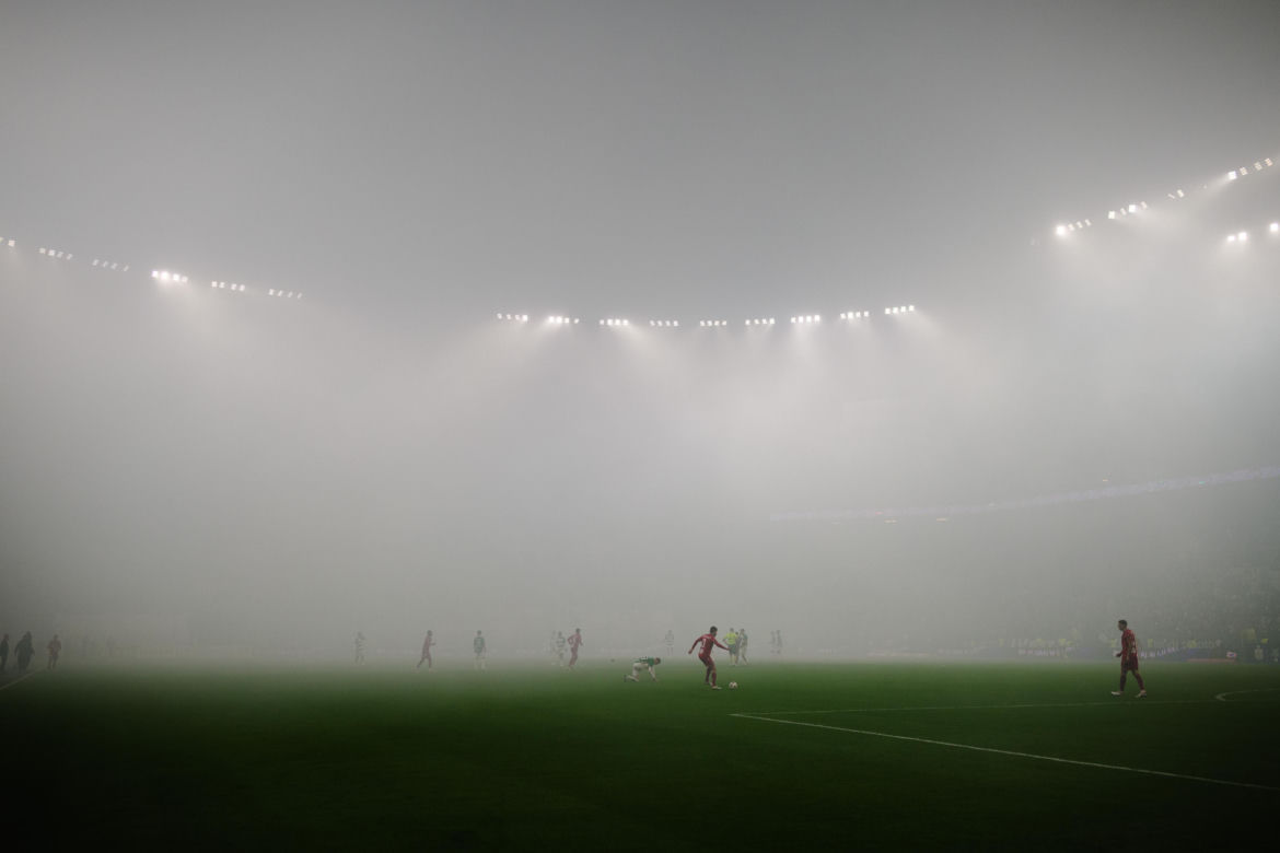 Lechia Gdańsk - Widzew Łódź: Zdjęcia kibiców z meczu 15. kolejki PKO BP Ekstraklasy