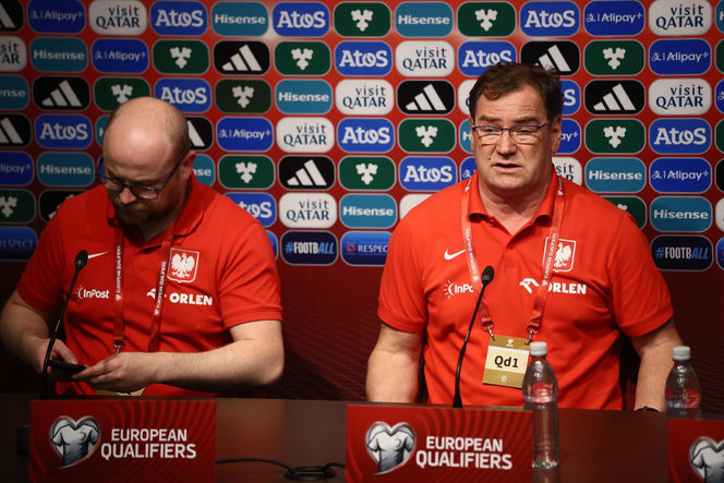 Jan Urban na meczu Malta - Polska