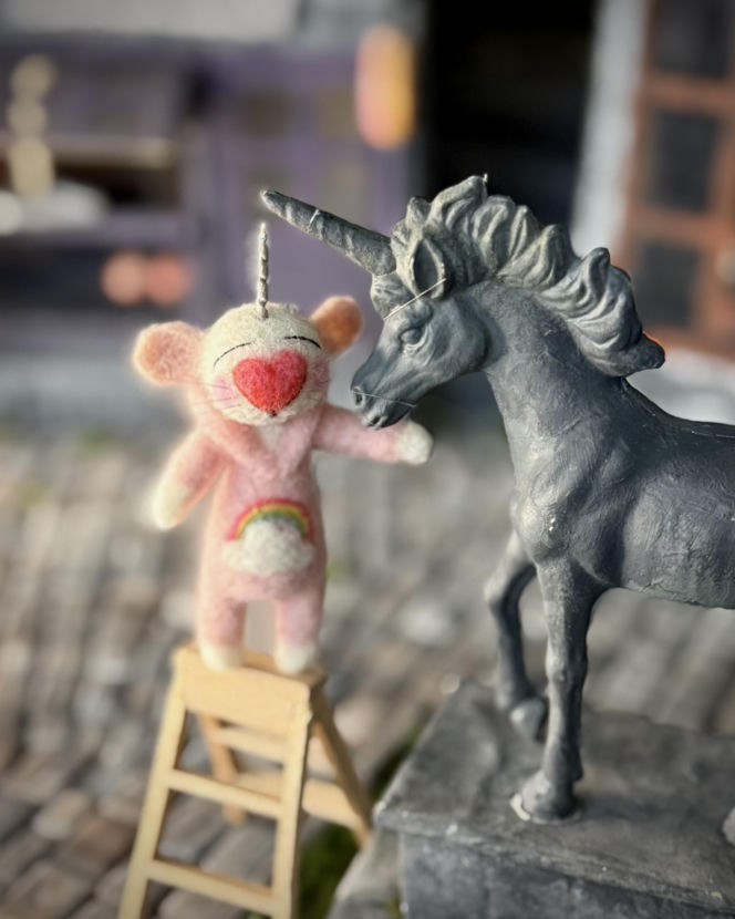 Filcowe myszki Joanny. Marka "Wyszło z norki"