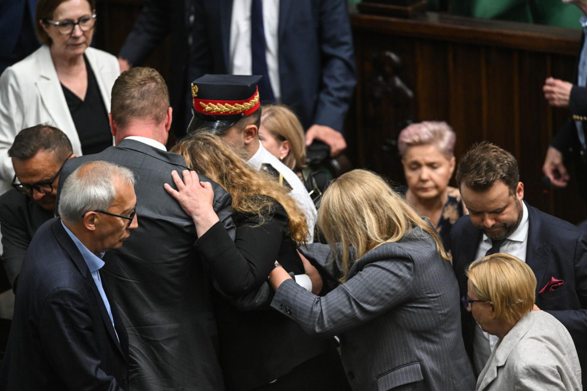 Katarzyna Piekarska zasłabła w sejmie