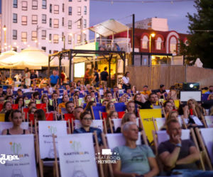 Kino plenerowe w Streat Food Młynowa