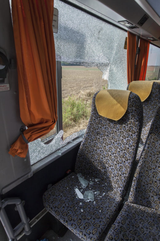 Dramatyczne zderzenie autokarów na Dolnym Śląsku