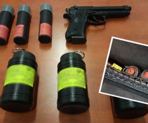 Groził śmiercią prawnikowi, miał pistolet i granaty. Policja zatrzymała 48-latka