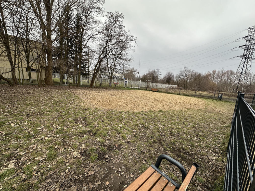 Psi park na ul. Dzwonowej w Łodzi