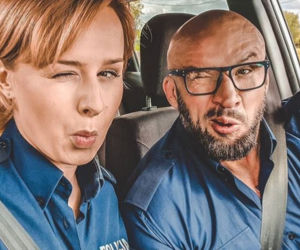 	M jak miłość po wakacjach 2020. Andrzejek (Tomasz Oświeciński), Sonia (Barbara Wypych)