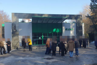 Pogrzeb Mirosława Krawczyka w Gdańsku: Aneta Zając i Mikołaj Krawczyk