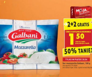 Biedronka - ostatnia promocja przed majówką