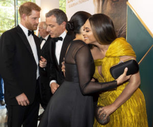 Gwiazdy na premierze filmu Król Lew - Beyonce i księżna Meghan