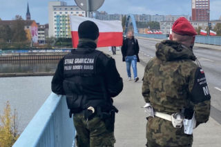 Dramat na granicy z Niemcami. Pogranicznicy i żandarmi uratowali życie mężczyzny