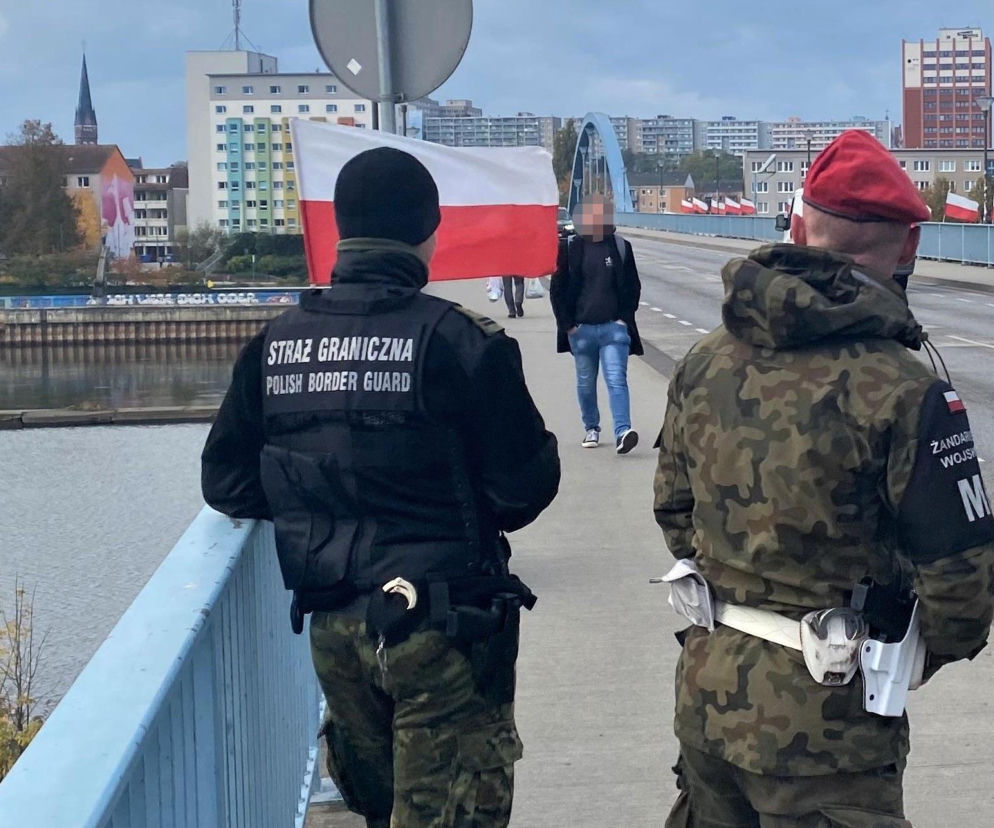 Pogranicznicy i żandarmi uratowali życie mężczyzny