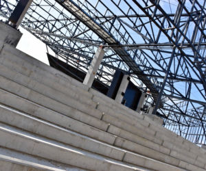 Budowa stadionu w Szczecinie - wrzesień 2021