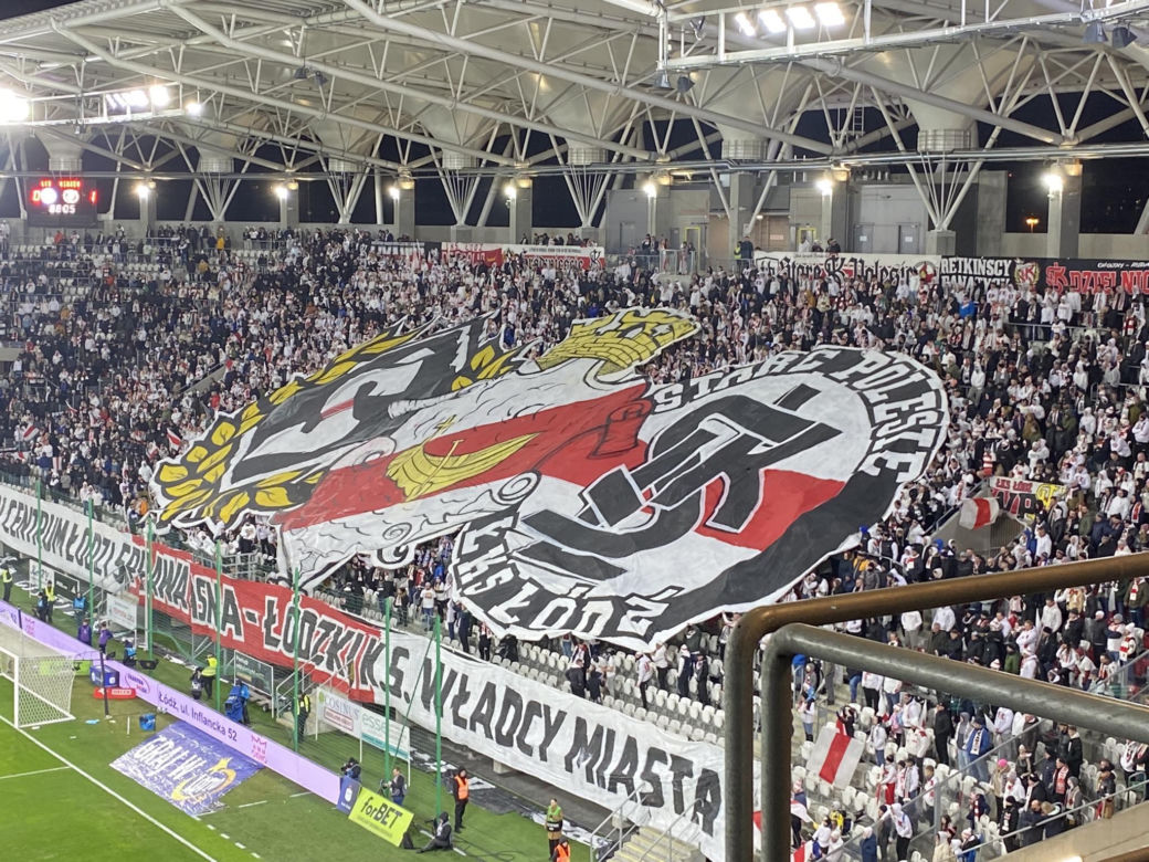 Derby Łodzi 2024. Tak bawili się kibice