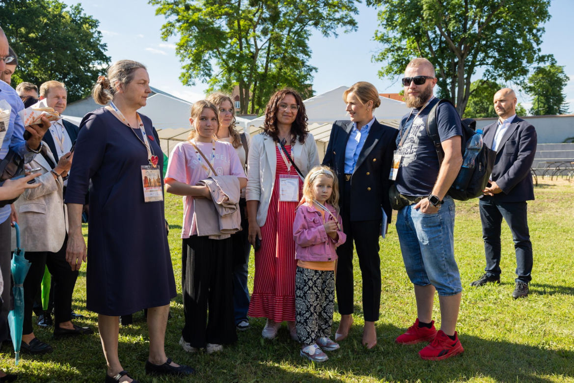 Udział Pierwszej Damy w XIV Ogólnopolskim Zjeździe Dużych Rodzin
