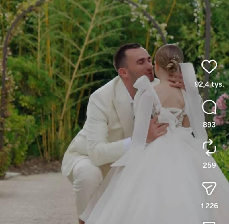 Klaudia Halejcio pokazała nagranie z Oskarem i Nel