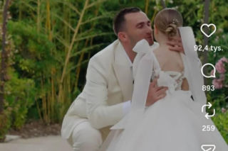 Klaudia Halejcio pokazała nagranie z Oskarem i Nel