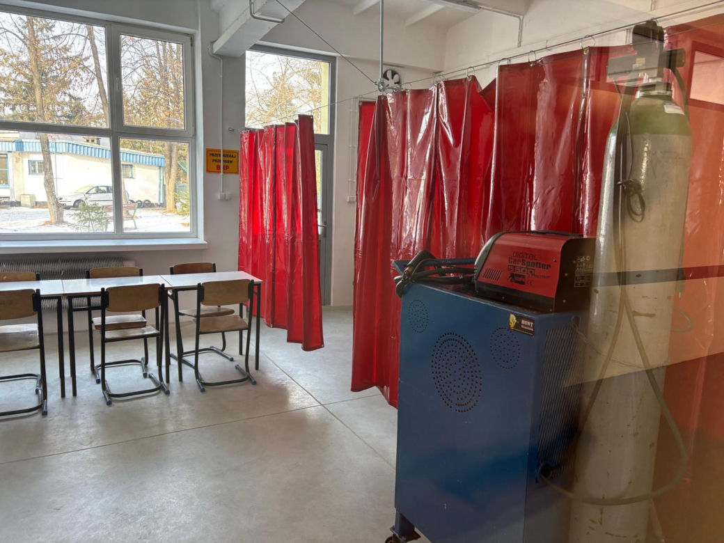 Warsztaty nowosądeckiej "Samochodówki" po remoncie